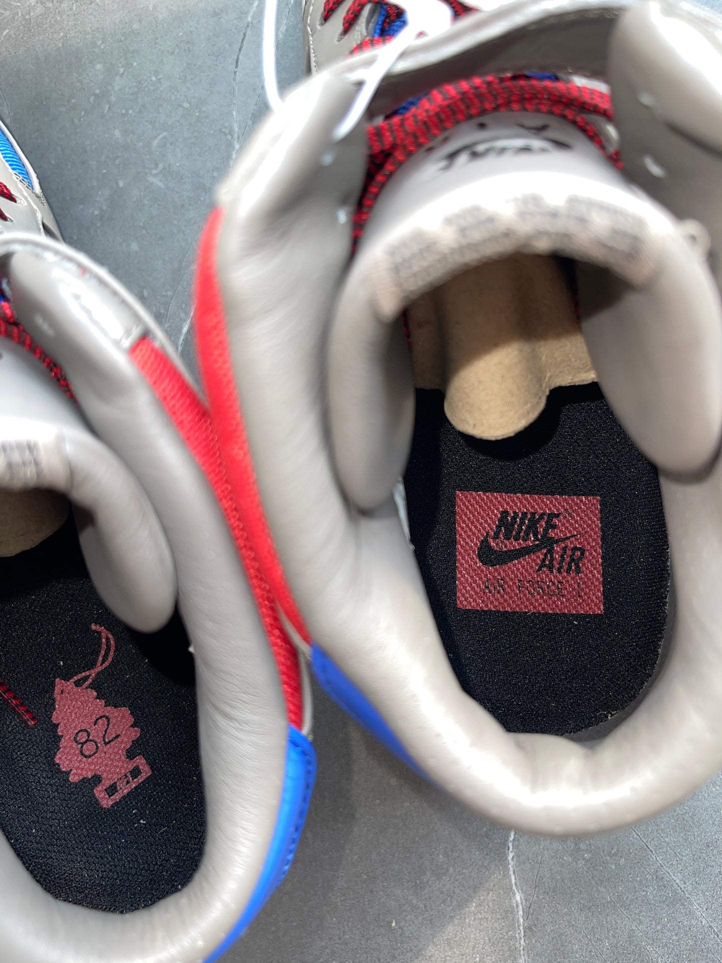 Air Force 1 Mid Supreme WP .44 Blue 2008 UK 10.5