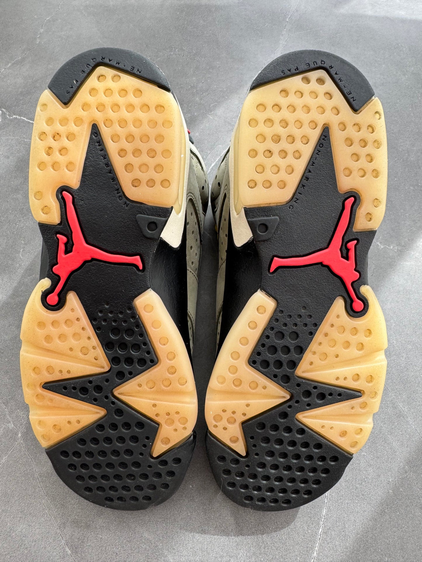 Air Jordan 6 Travis Scott Olive UK 3