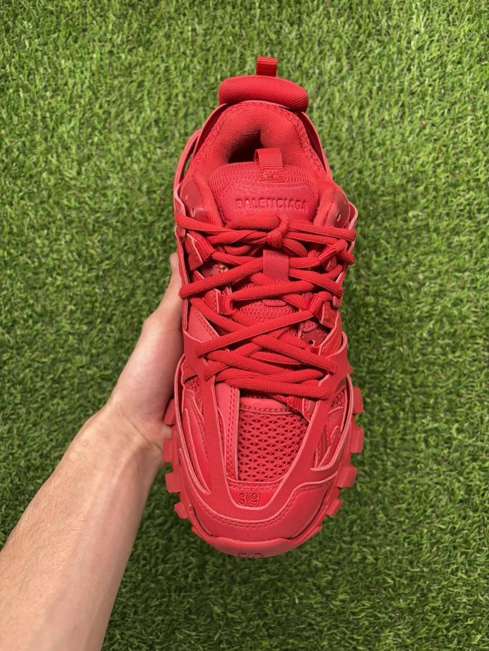 Balenciaga Track ' Red ' UK 5
