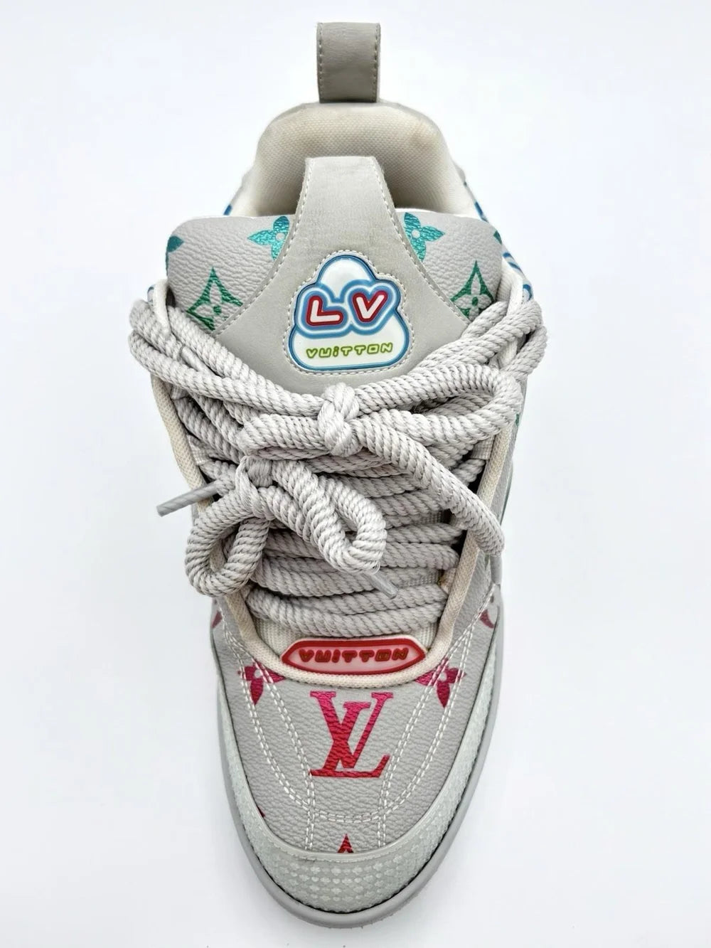 Louis Vuitton Skate ' Grey Monogram Multicolor ' UK 5