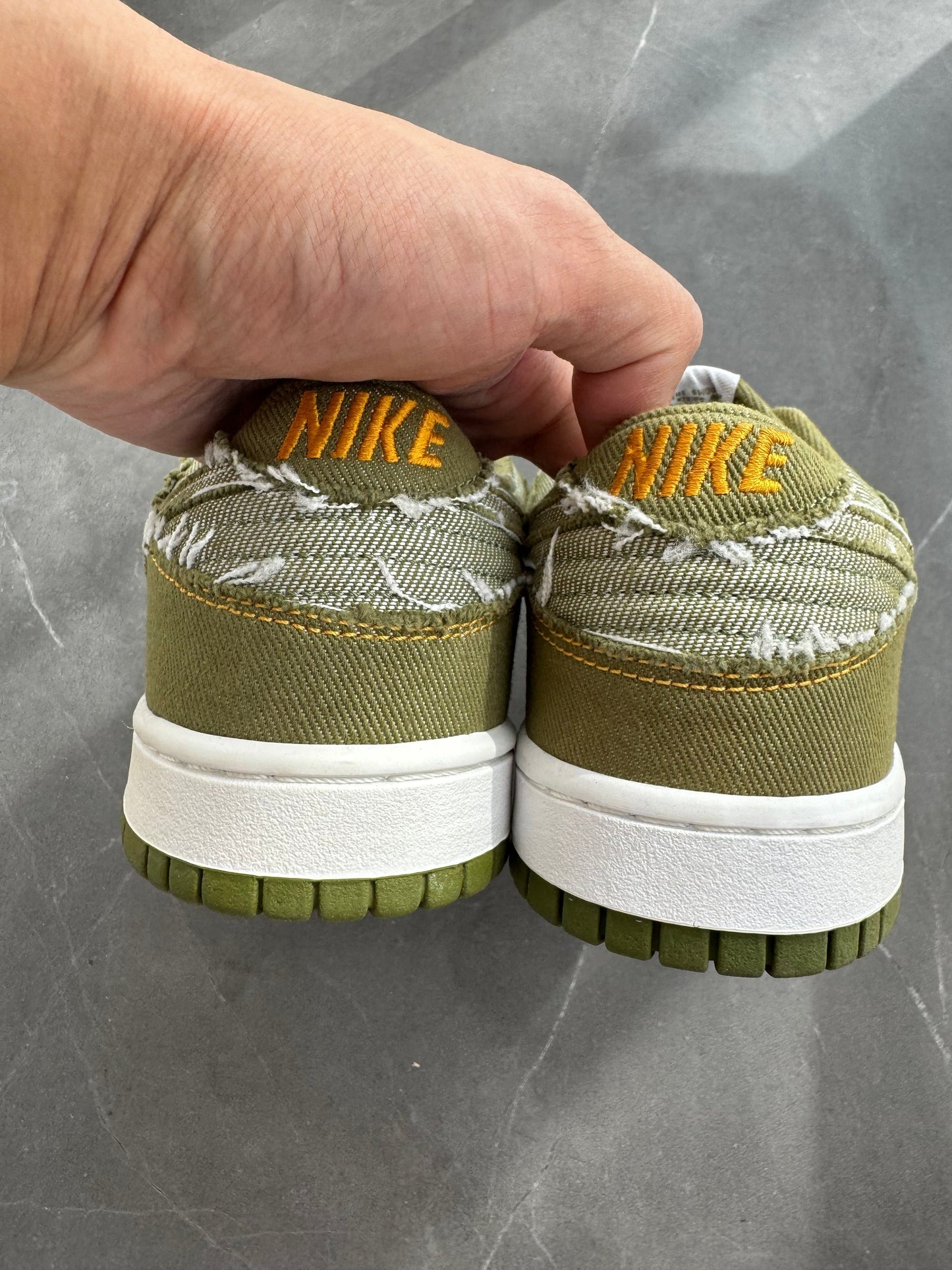 Dunk Low CL Pilgrim White Green Denim 2005