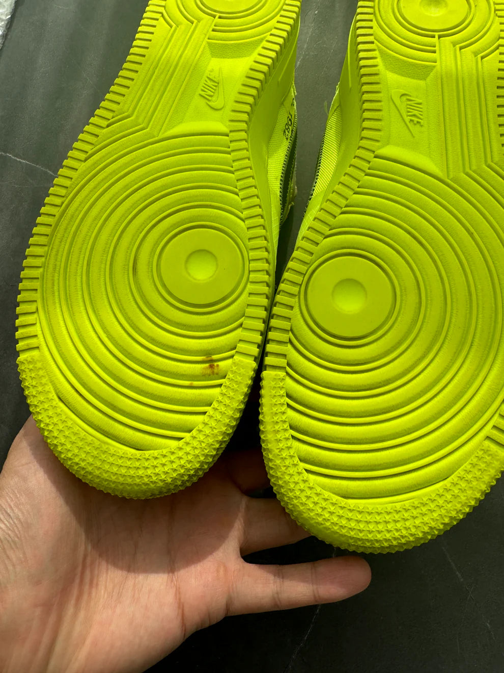 Nike Air Force White Volt