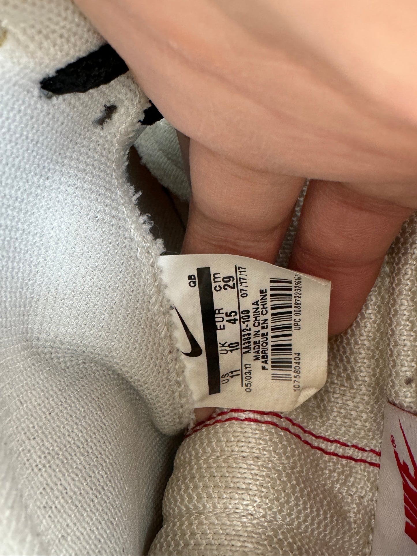 Nike Blazer Off-White The Ten UK 10