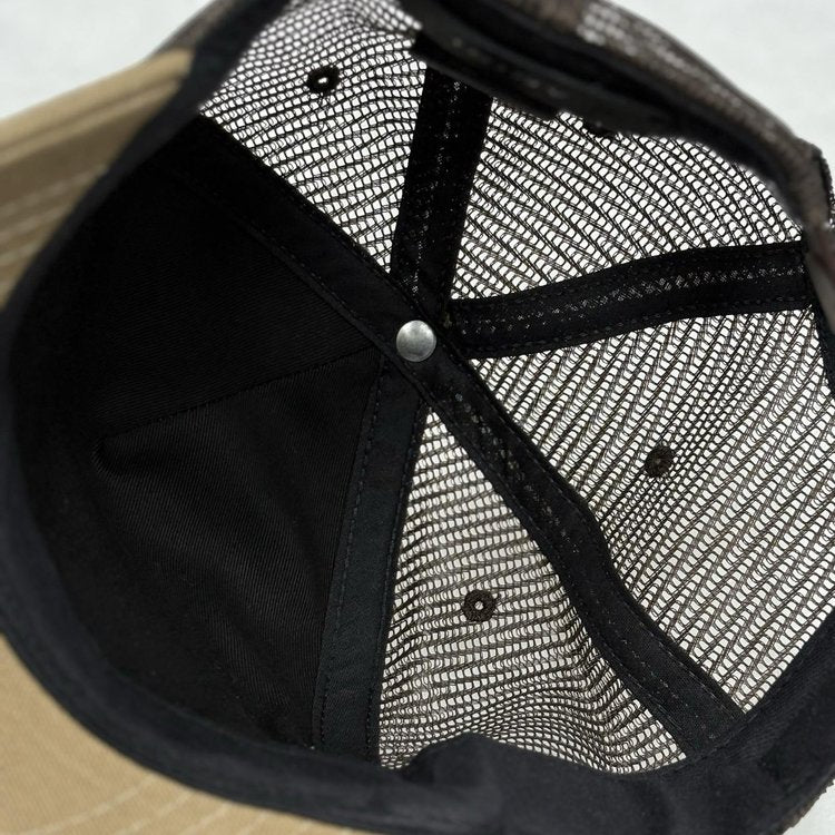 Amiri Logo Trucker Hat ' Ermine White '