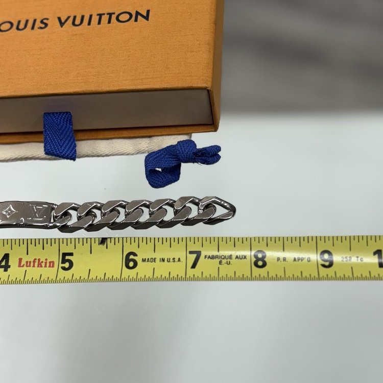 Louis Vuitton Monogram Chain Bracelet