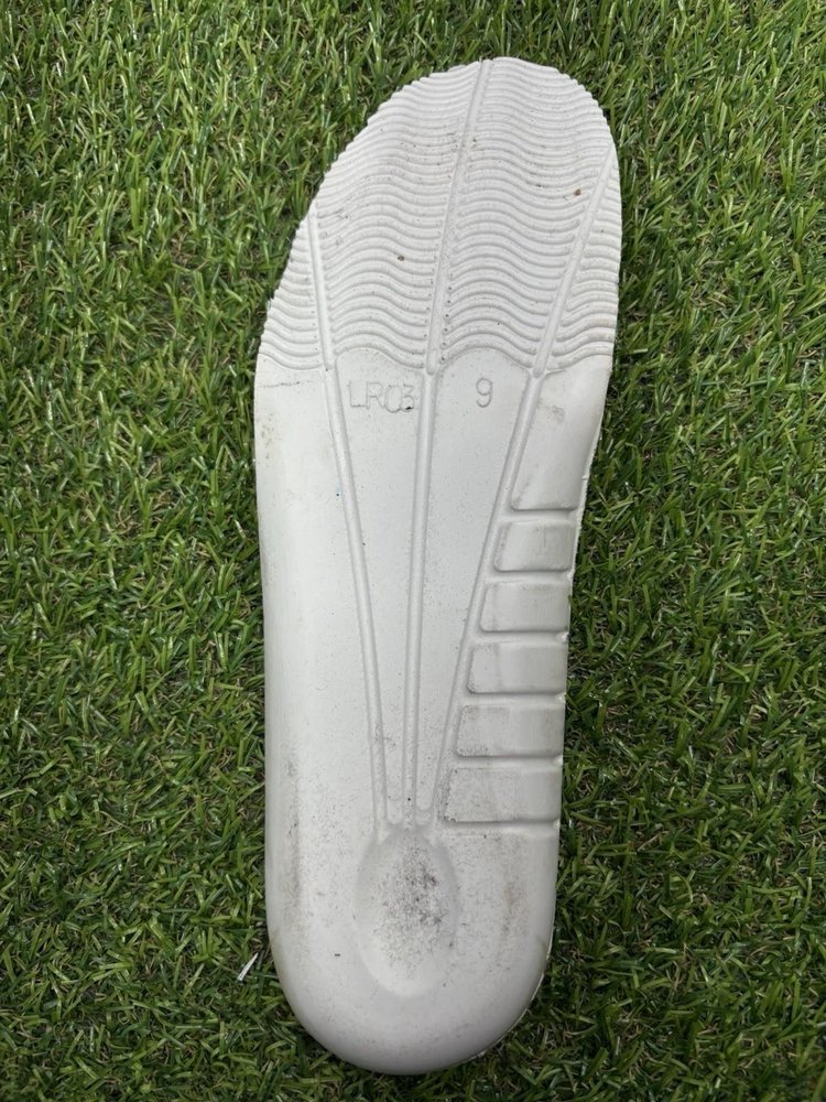 Rick Owens DRKSHDW Hollywood Jumbo Lace Puffer Low ' Black Milk ' UK 9