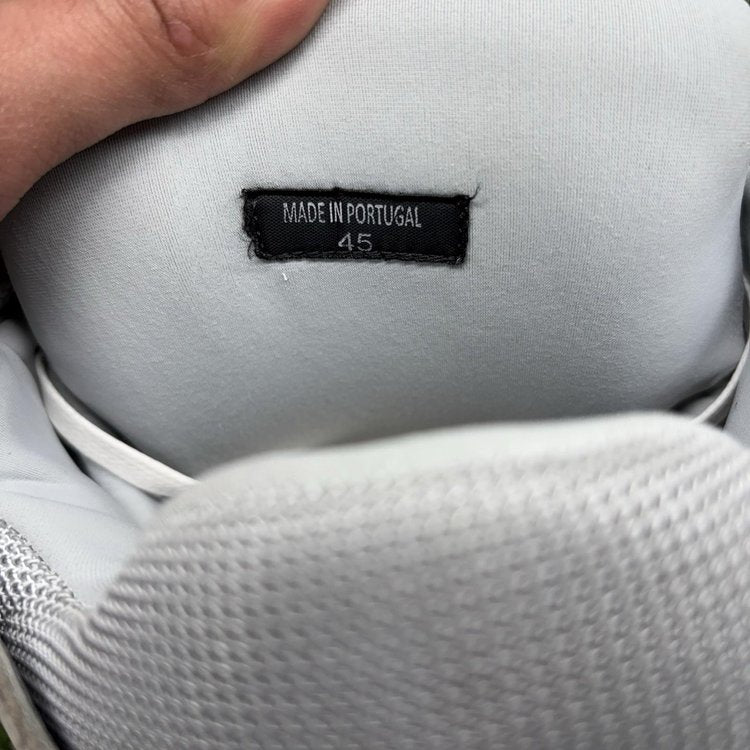 Lanvin Curb Sneaker ' Grey, Colorful Laces ' UK 11