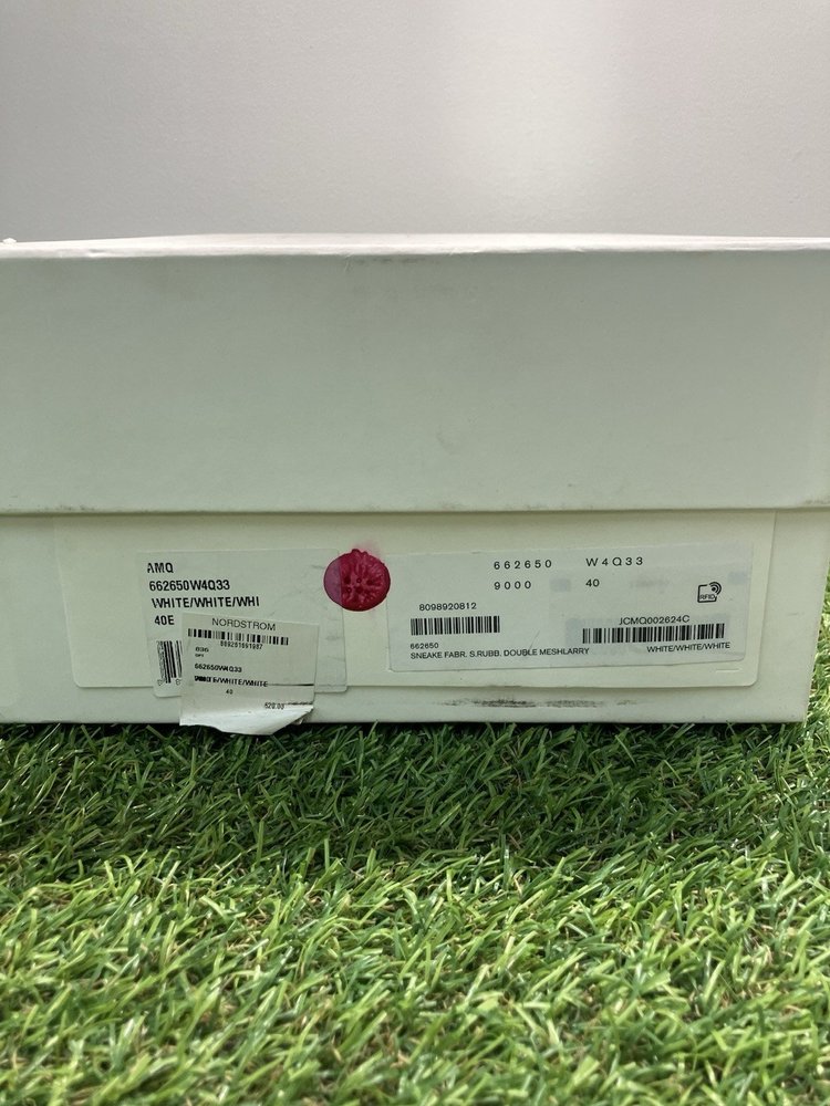 Alexander McQueen ‘ White Transparent ‘ UK 6