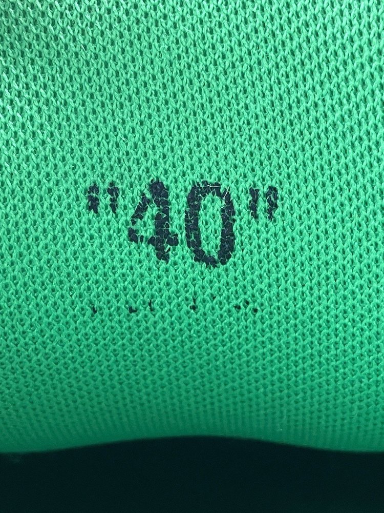 Off-White Out of Office ' Black Green UK 6