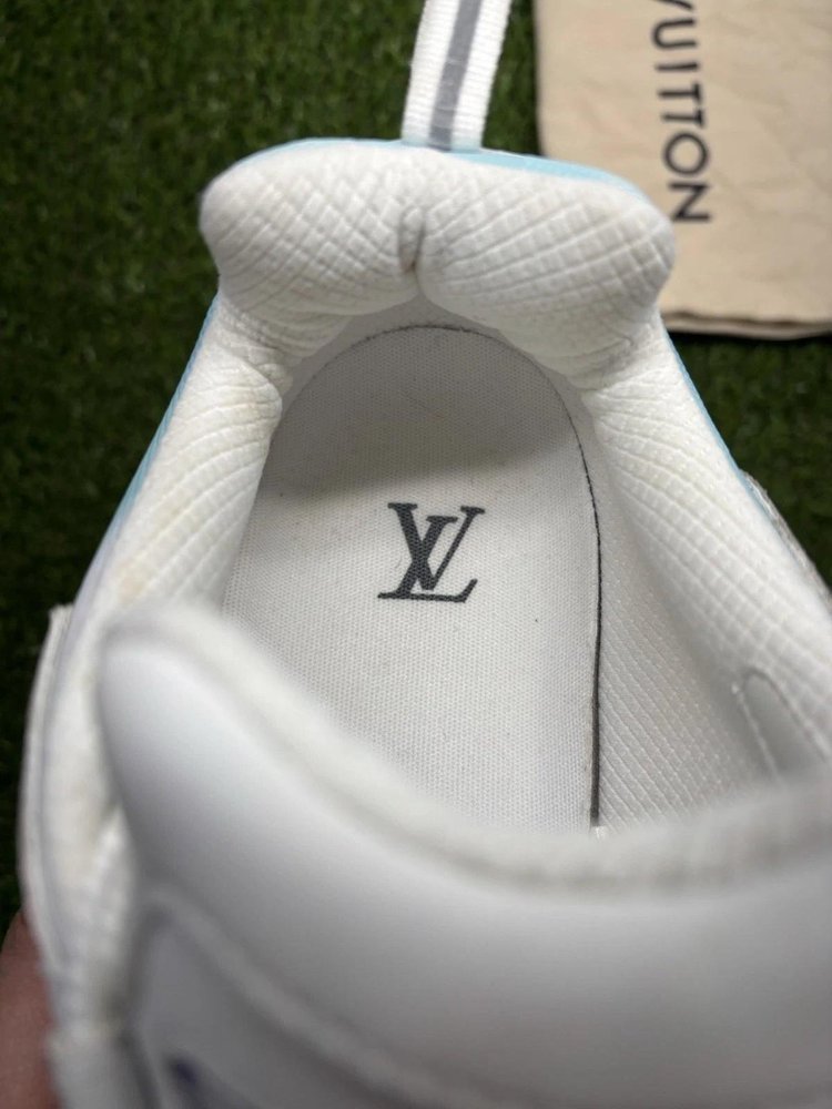 Louis Vuitton LV Runner Tactic ' White Blue ' UK 8