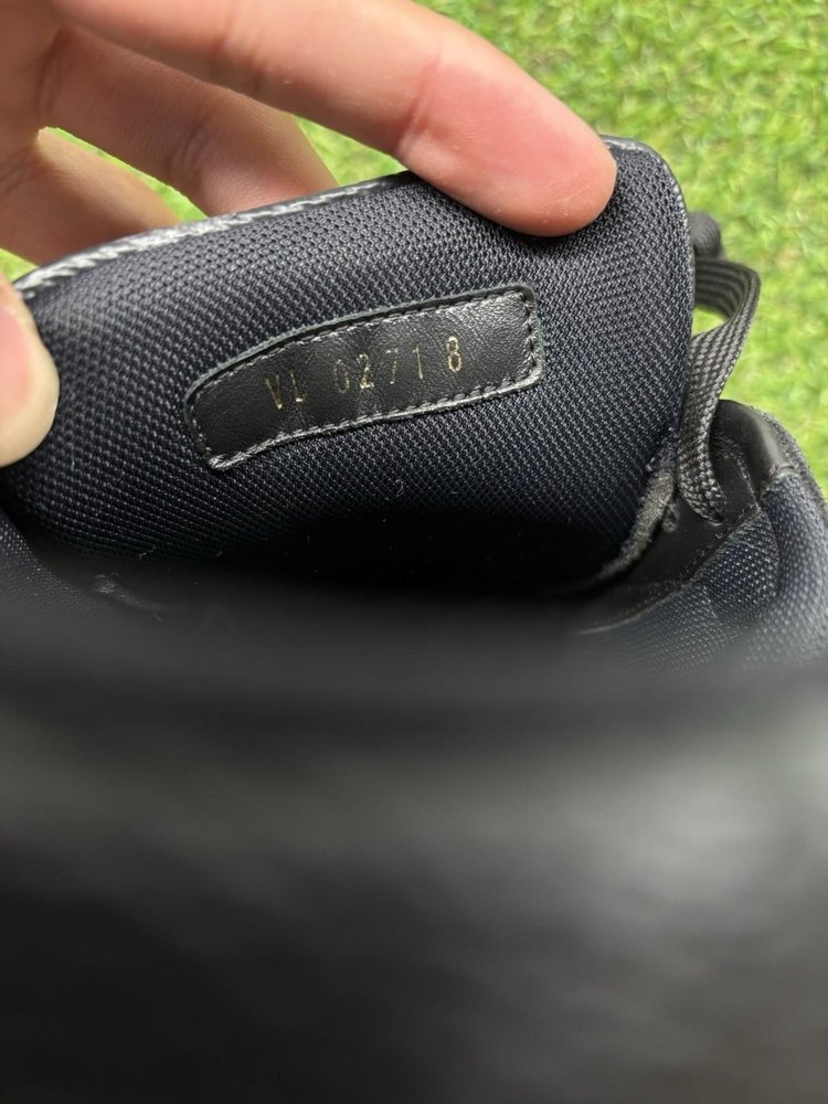 Louis Vuitton Trainer ' Black Monogram ' UK 8