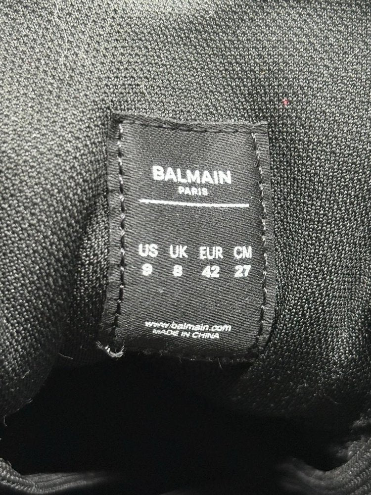Balmain Run Row Sneaker ' Black ' UK 8