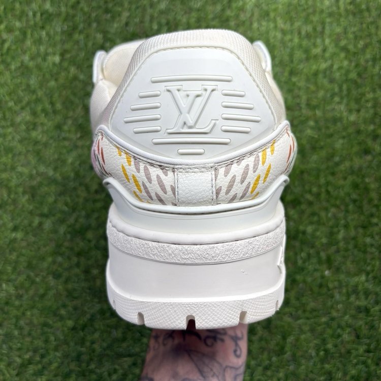 Louis Vuitton Maxi Trainer ' Beige Multicolor ' UK 7.5