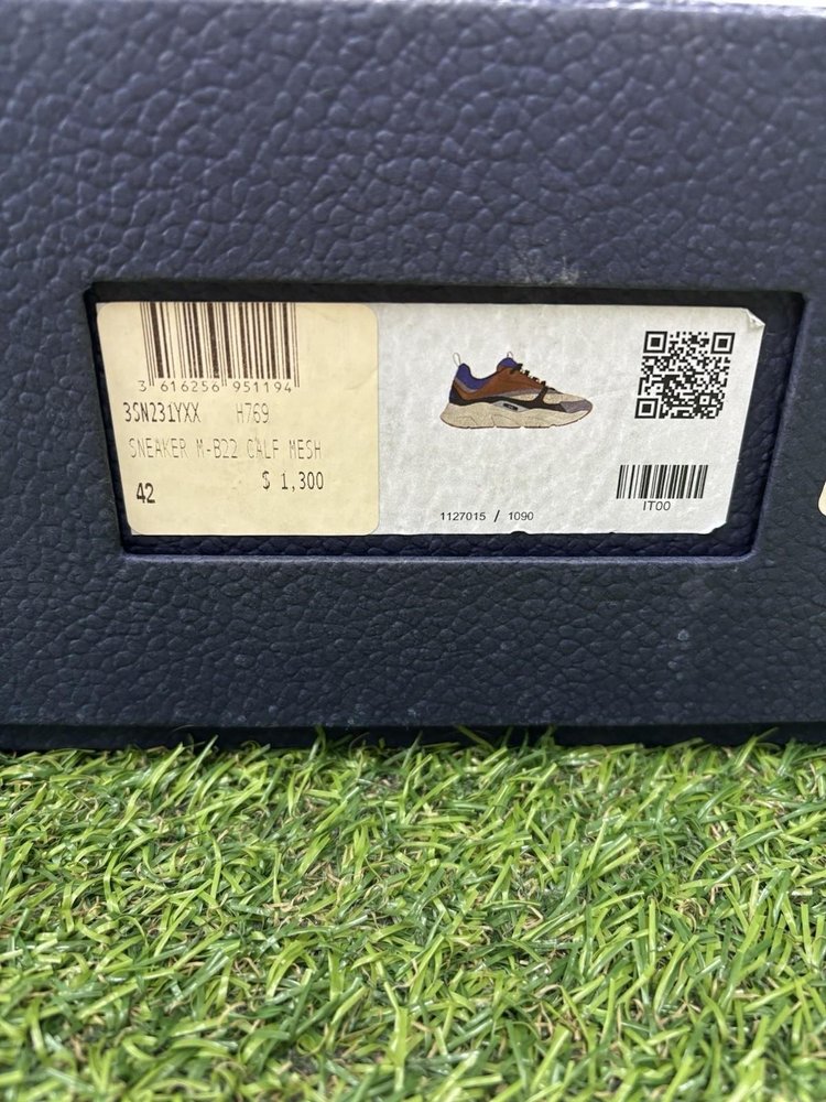 Dior B22 Sneaker ‘ Coffee/Violet ‘ UK 8