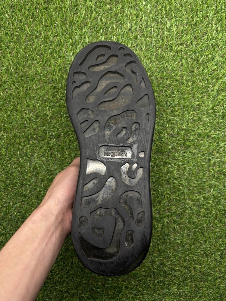 Alexander McQueen Oversized ' Clear Sole Black ' UK 8