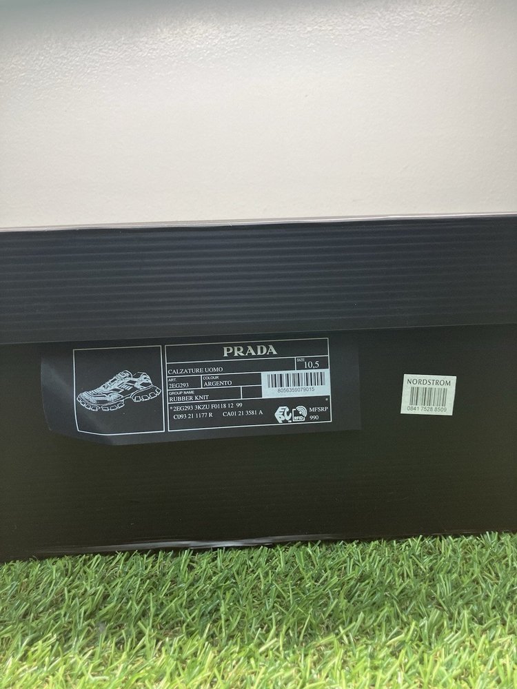 Prada Cloudbust ' Graphite ' UK 10.5
