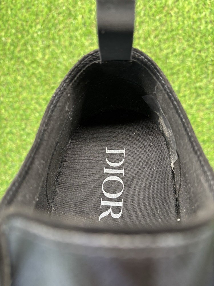 Dior B23 Low ' Black Canvas ' UK 11