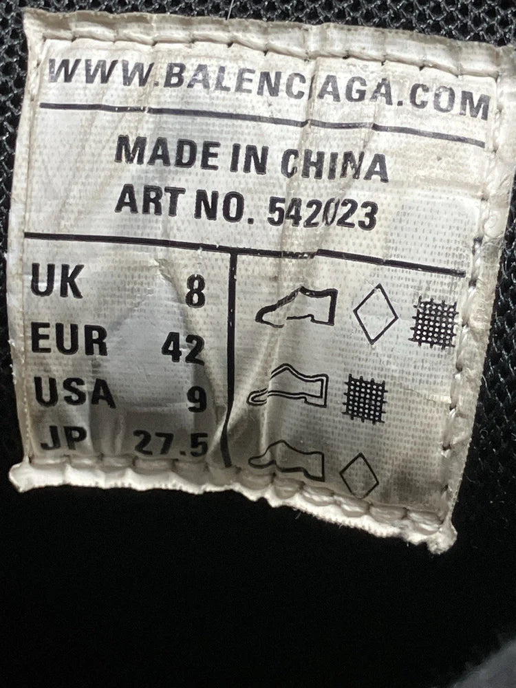 Balenciaga Track Sneaker ' Red Black ' UK 8