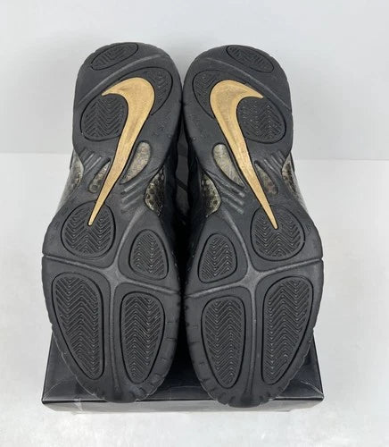 Nike Air Foamposite Pro Black Metallic Gold