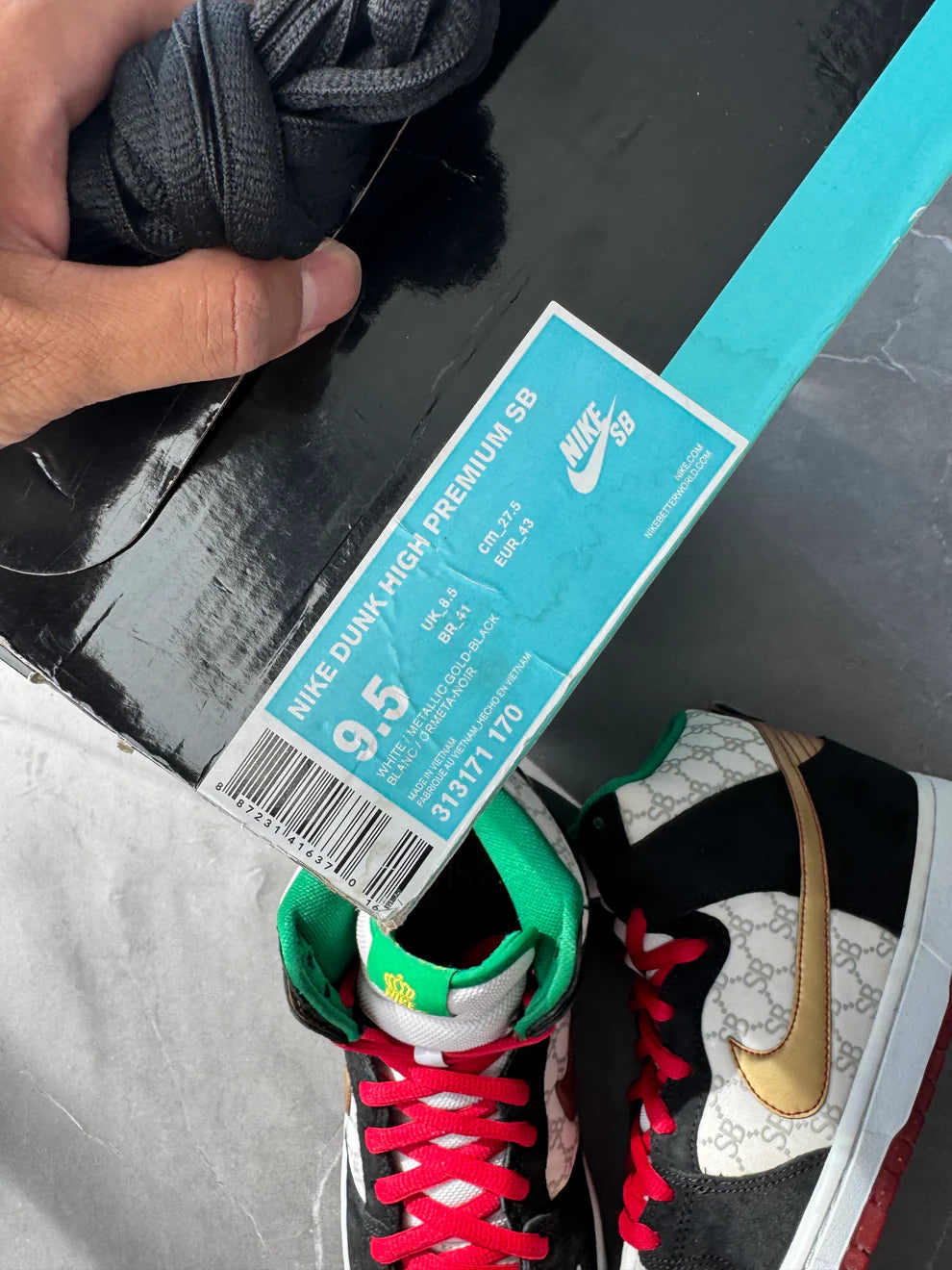 Dunk High Premium SB Black Sheep Paid In Full 2014
