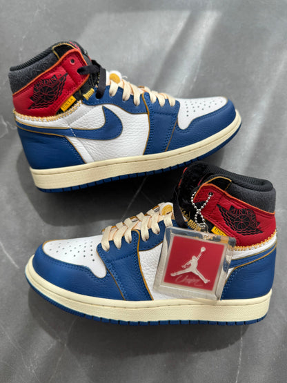 Air Jordan 1 High Union Blue Toe UK 4