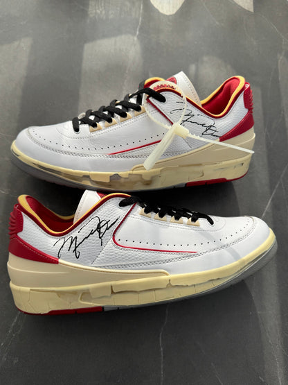 Air Jordan 2 Low SP Off-White Red