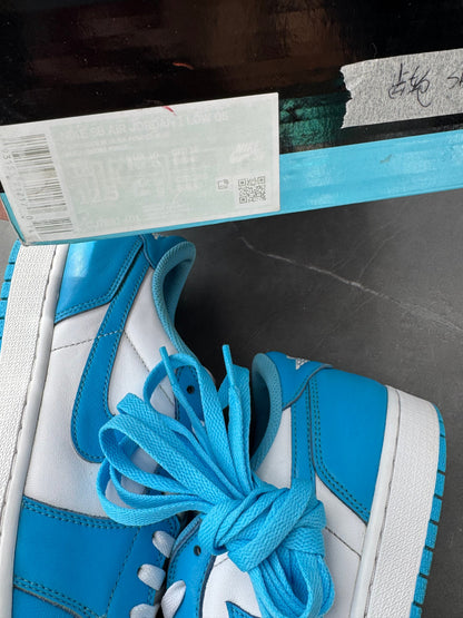 Air Jordan 1 Low SB UNC University Blue UK 10