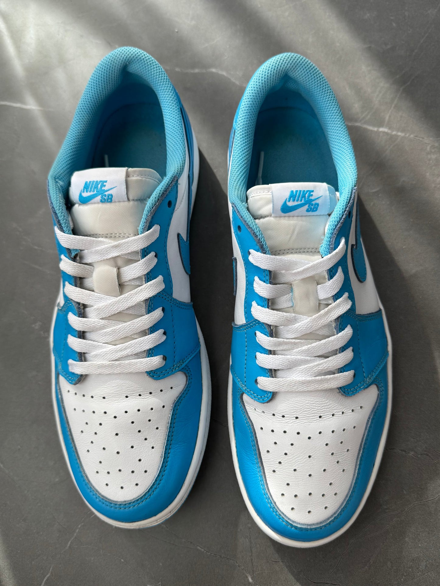 Air Jordan 1 Low SB UNC University Blue UK 10