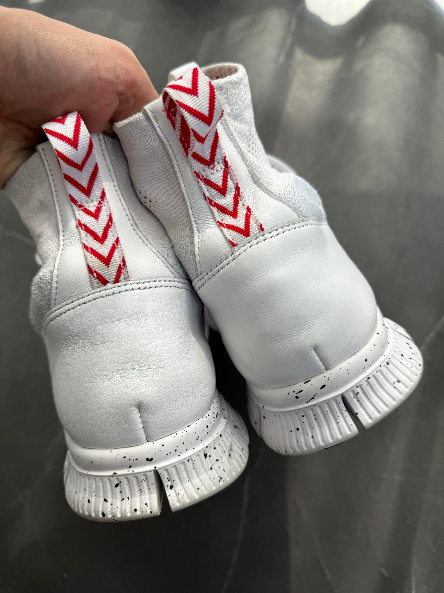 Nike Free Flyknit Mercurial Triple White 2015 UK 10