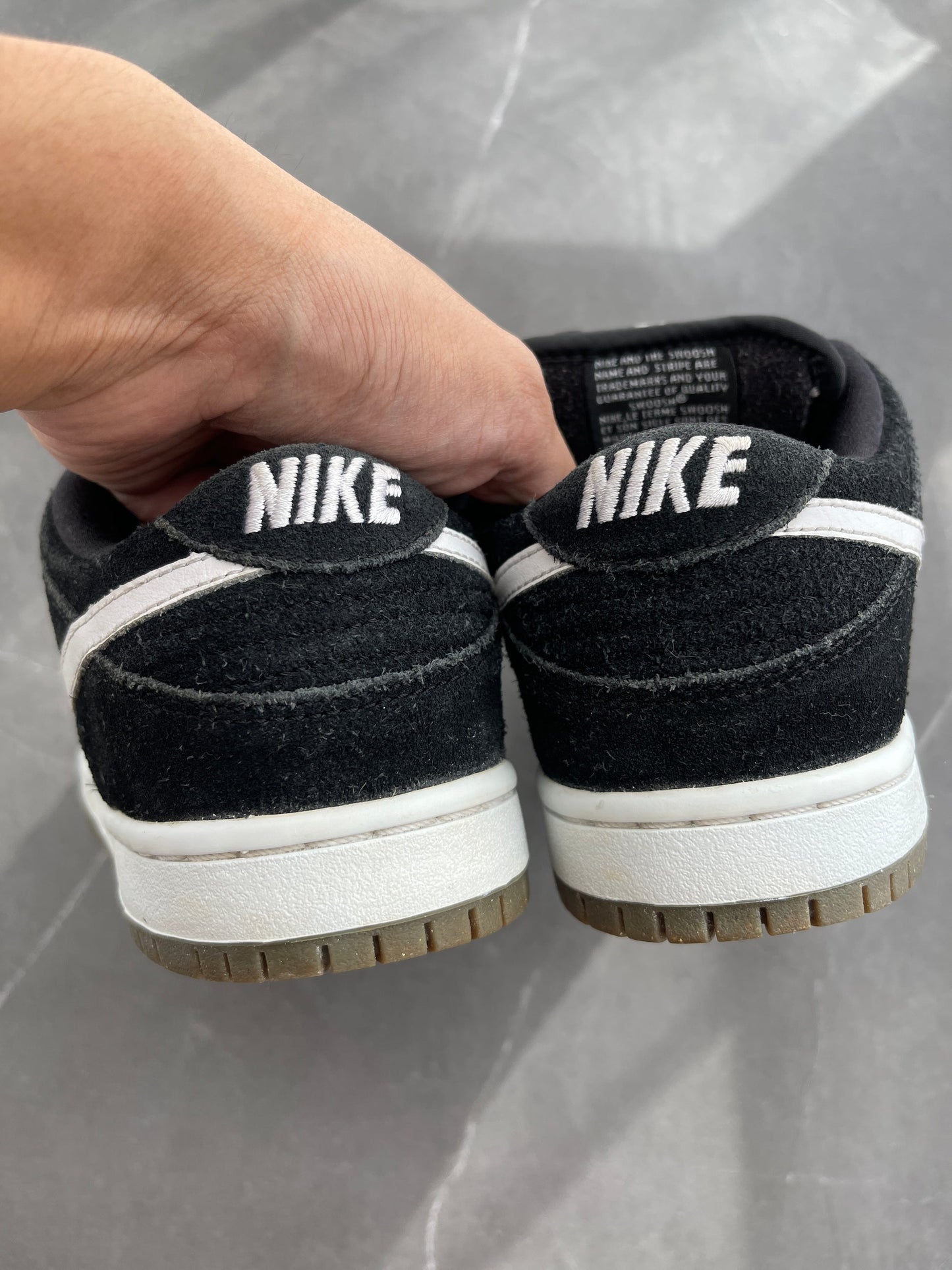Dunk Low Pro SB Black White 2013 UK 3.5