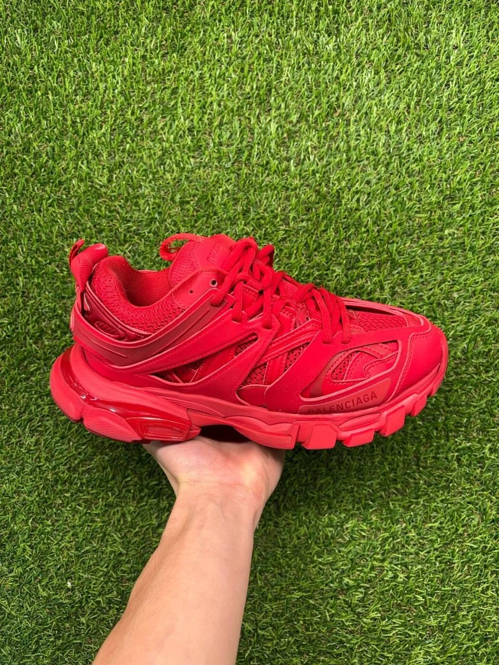 Balenciaga Track ' Red ' UK 5