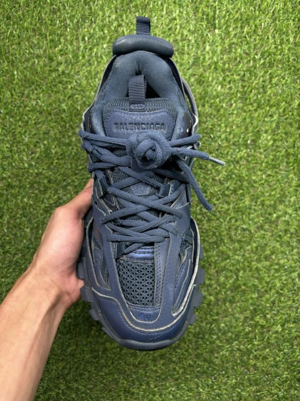 Balenciaga Trak ' Navy 'UK 6
