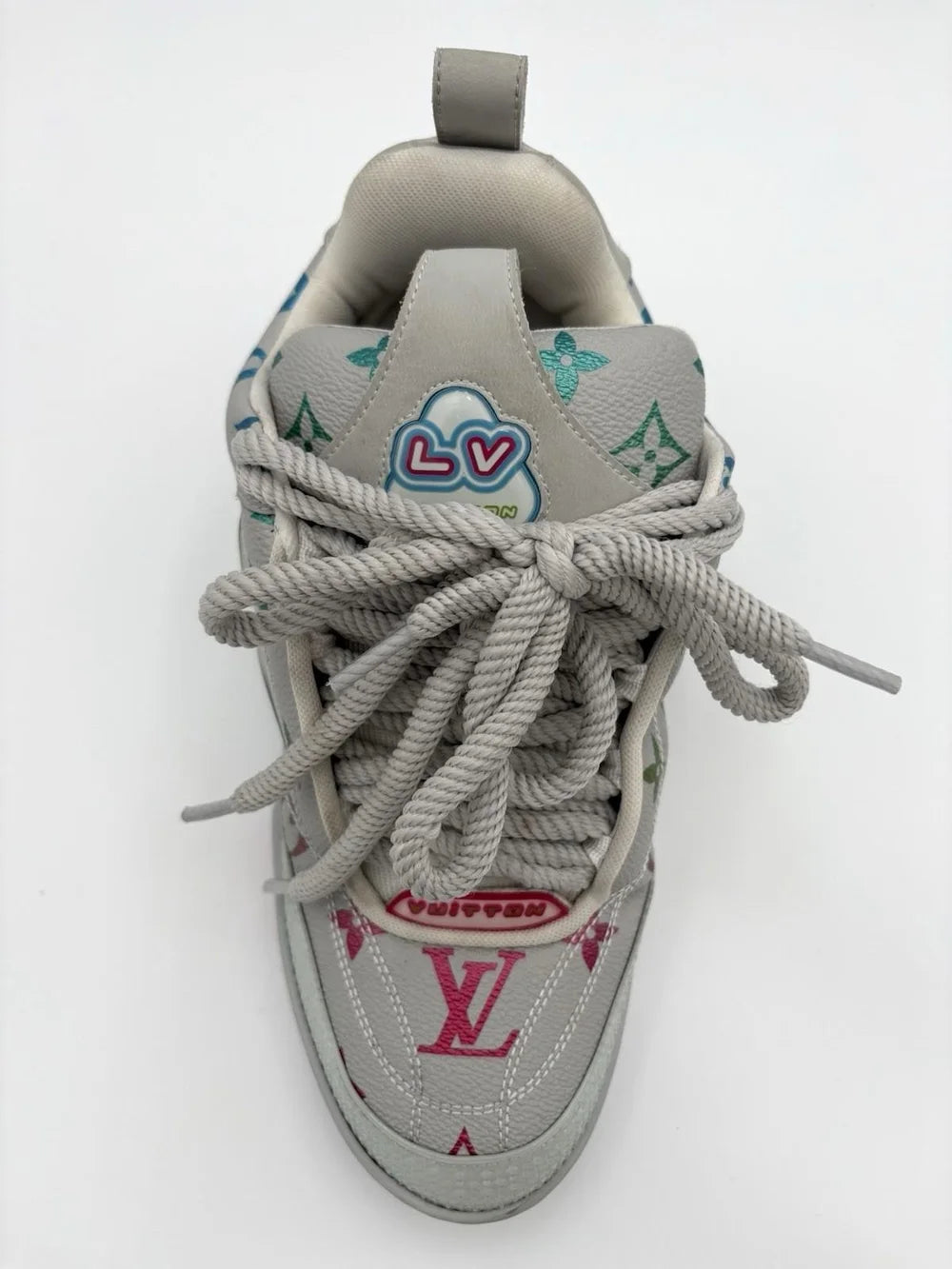 Louis Vuitton Skate ' Grey Monogram Multicolor ' UK 5