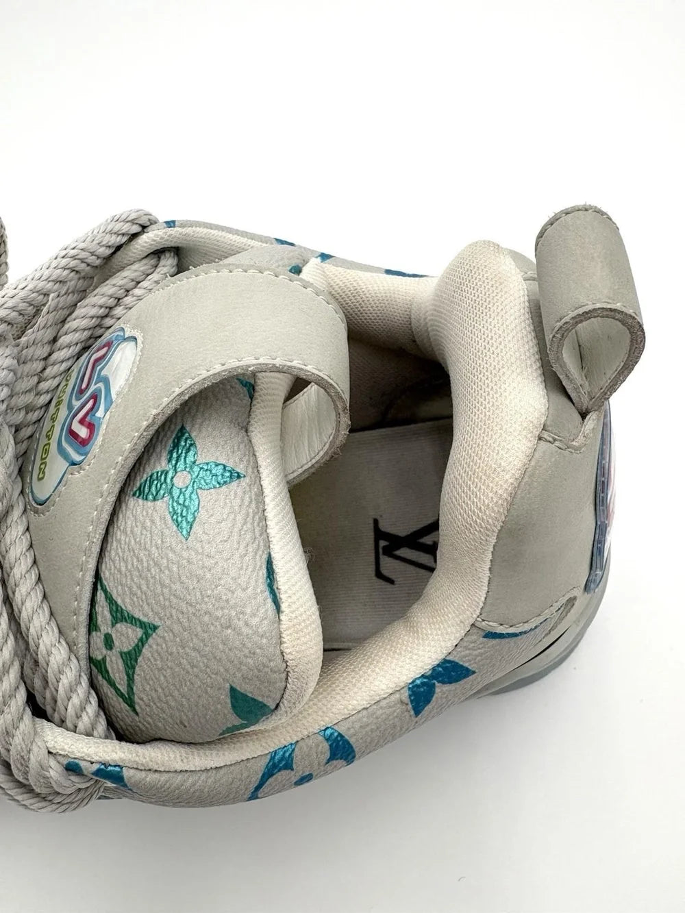 Louis Vuitton Skate ' Grey Monogram Multicolor ' UK 5