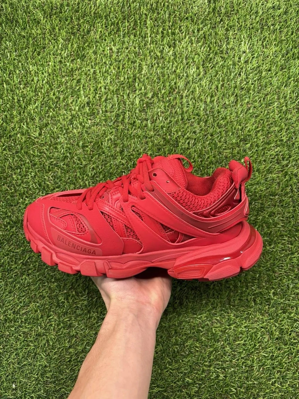 Balenciaga Track ' Red ' UK 5