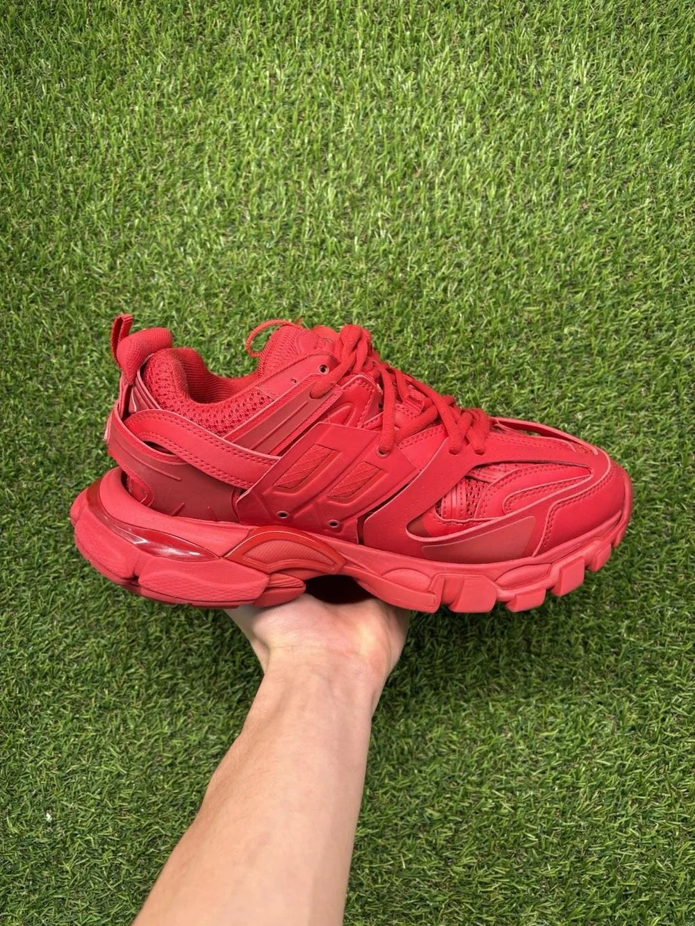 Balenciaga Track ' Red ' UK 5