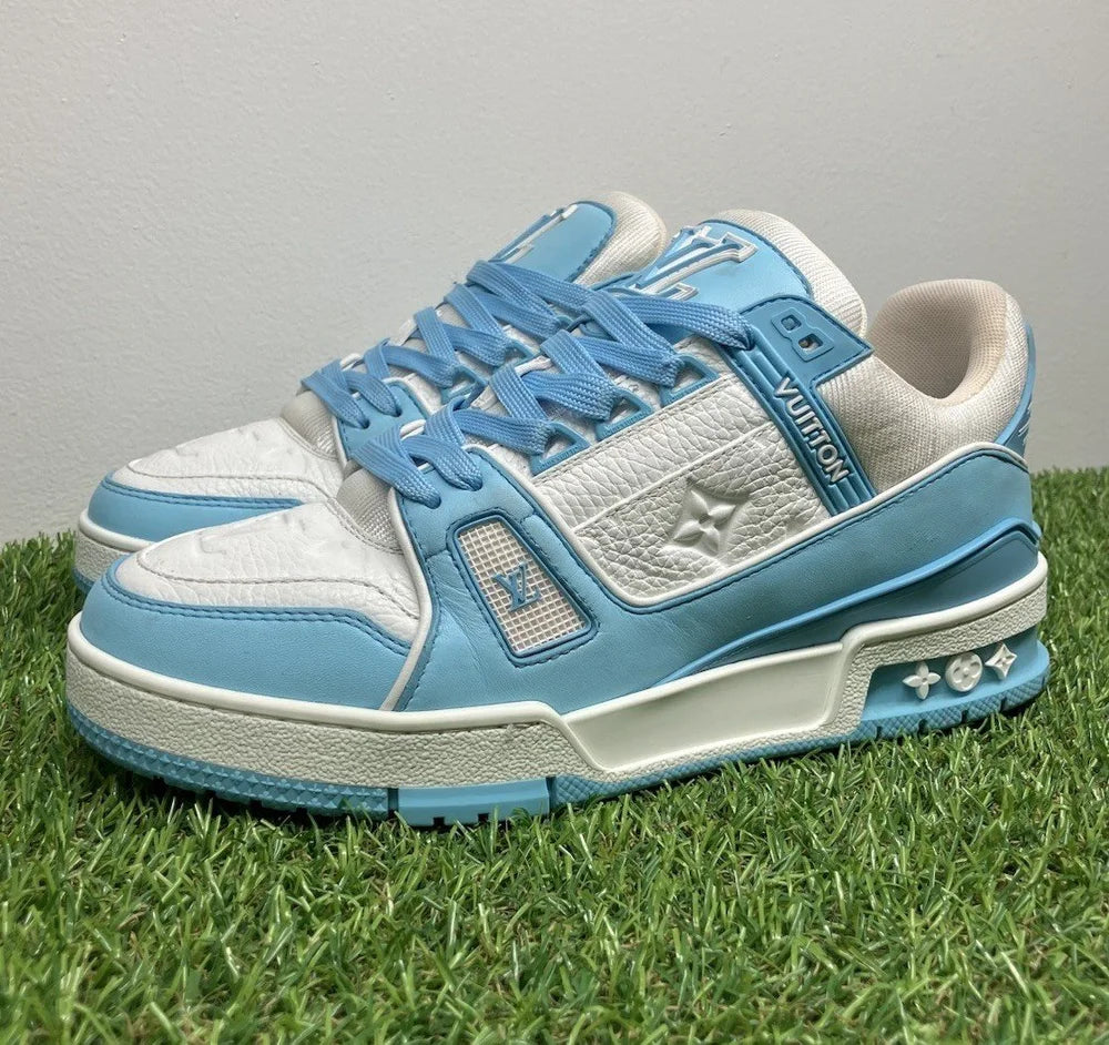 Louis Vuitton Trainer ' Sky Blue ' UK 4