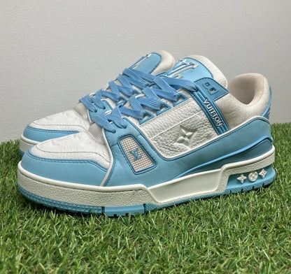 Louis Vuitton Trainer ' Sky Blue ' UK 4