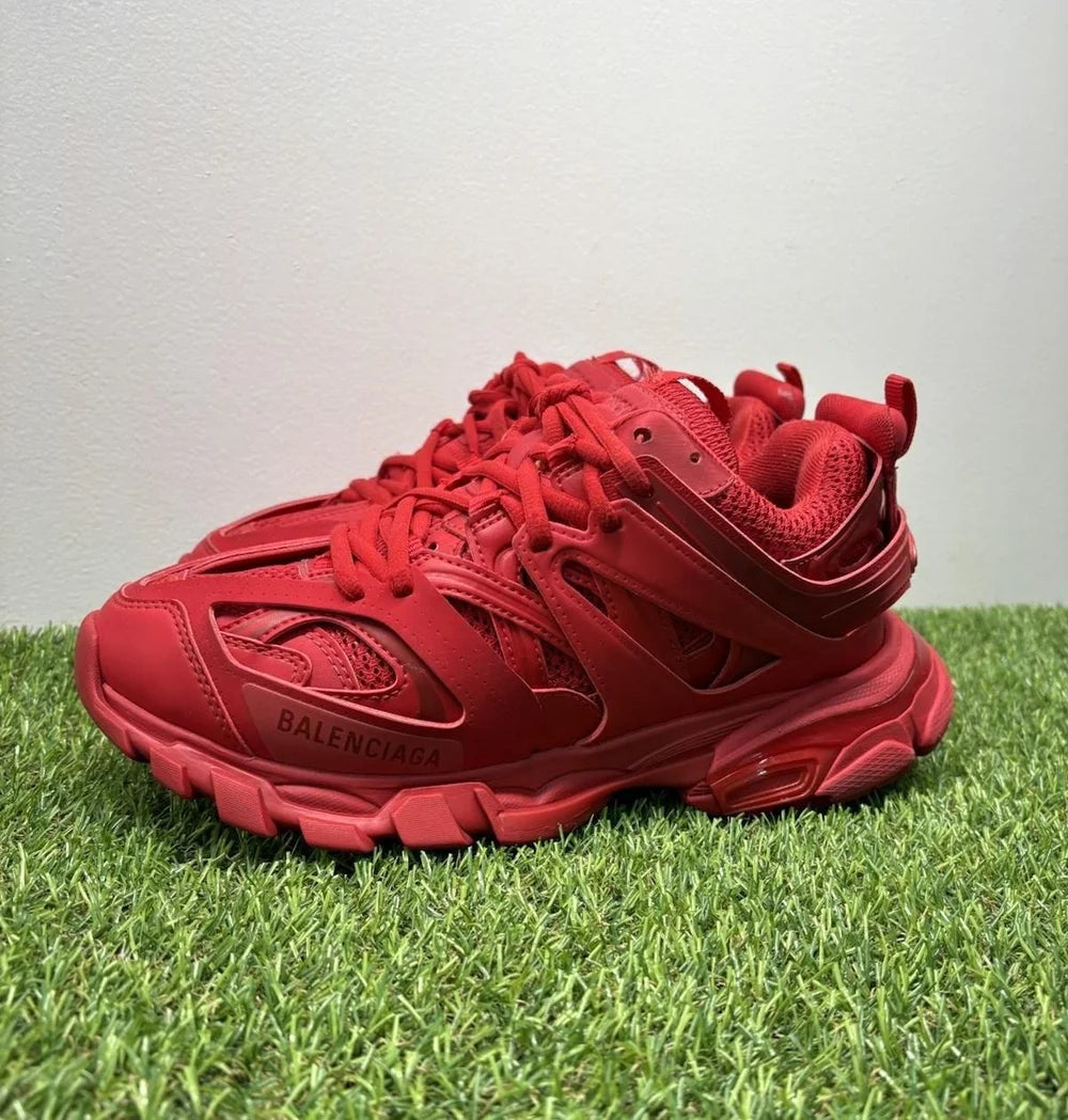 Balenciaga Track ' Red ' UK 5