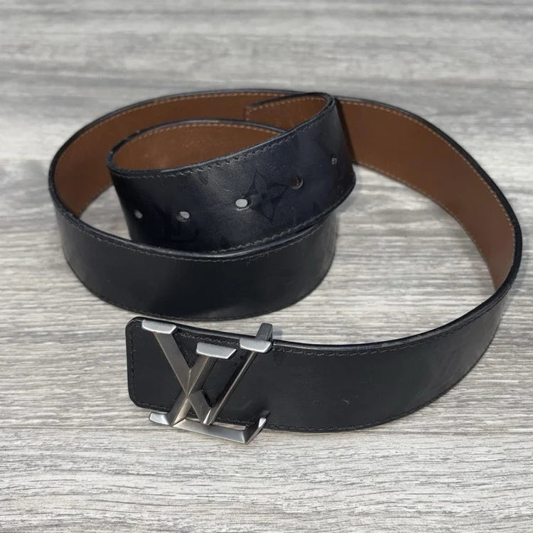 Louis Vuitton LV Initials Belt ' Black '