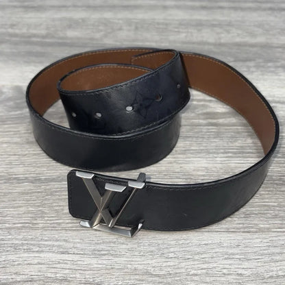 Louis Vuitton LV Initials Belt ' Black '