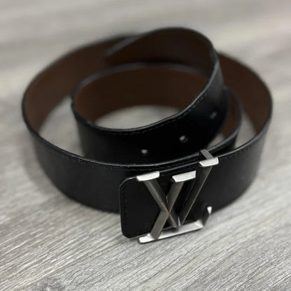 Louis Vuitton LV Initials Belt ' Black '