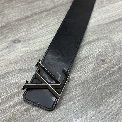 Louis Vuitton LV Initials Belt ' Black '