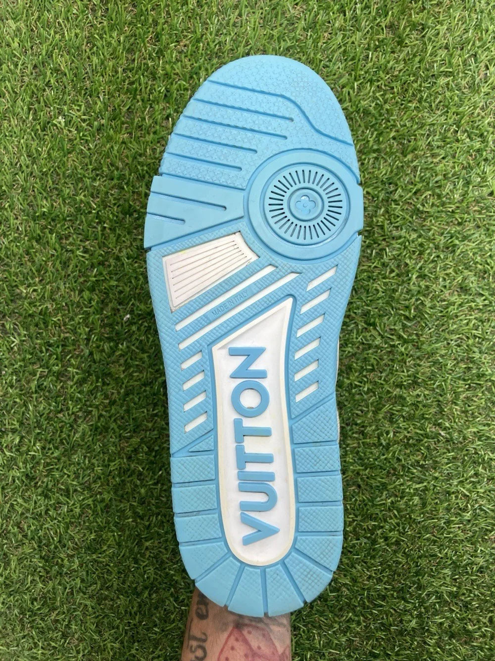 Louis Vuitton Trainer ' Sky Blue ' UK 4