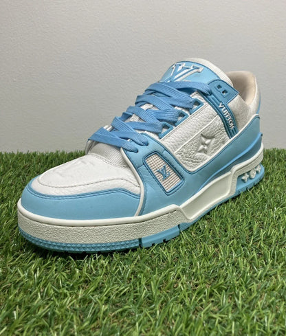 Louis Vuitton Trainer ' Sky Blue ' UK 4