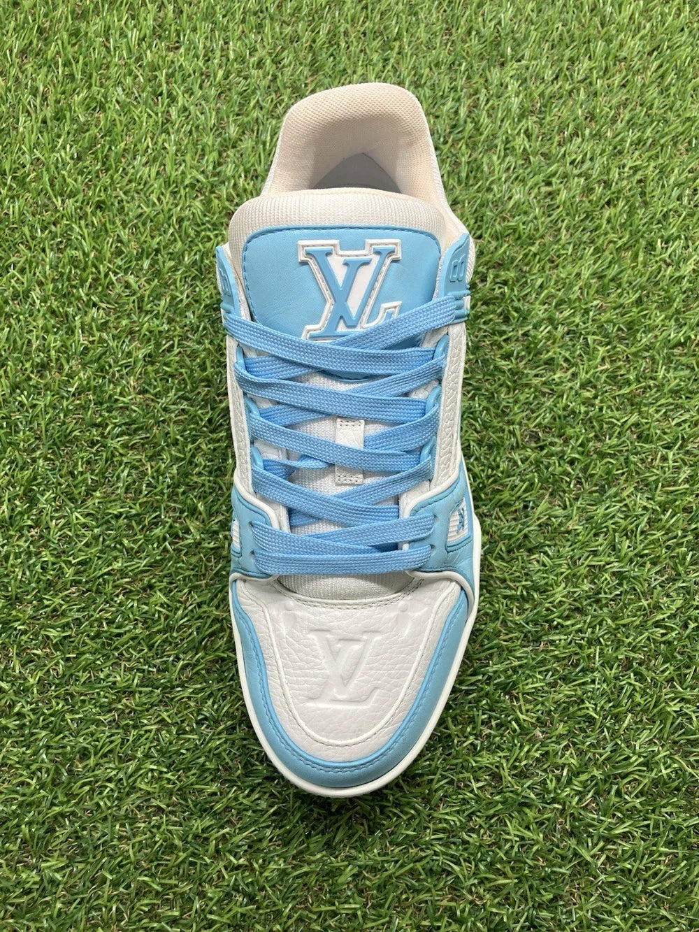 Louis Vuitton Trainer ' Sky Blue ' UK 4
