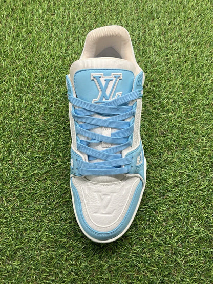 Louis Vuitton Trainer ' Sky Blue ' UK 4