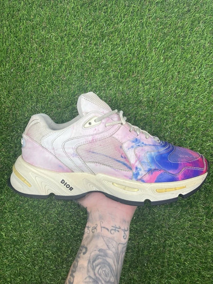 Christian Dior CD1 ' Tie Dye Pink Blue '  UK 6