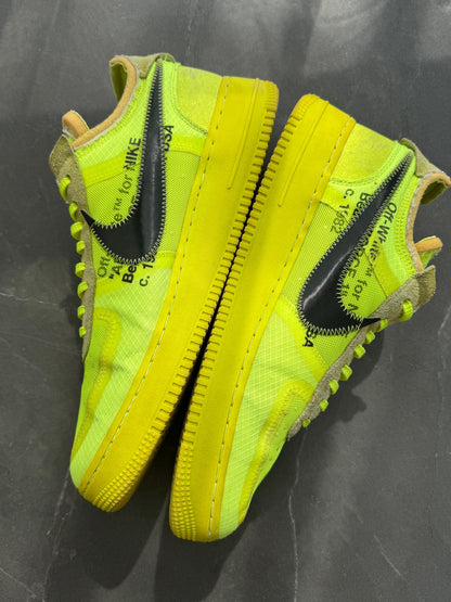 Air Force 1 Low Off-White Volt UK 10