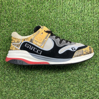 Gucci Ultrapace ' Yellow Tejus Printed ' UK 6.5